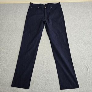Boundary Supply Chase Pant Men's 36 X 34 Blue Slim Fit Casual Pants Chino  EUC
